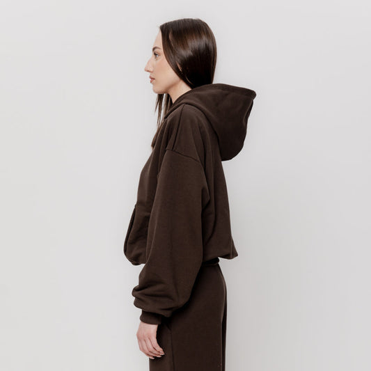 HOODIE - CHOCOLATE BROWN