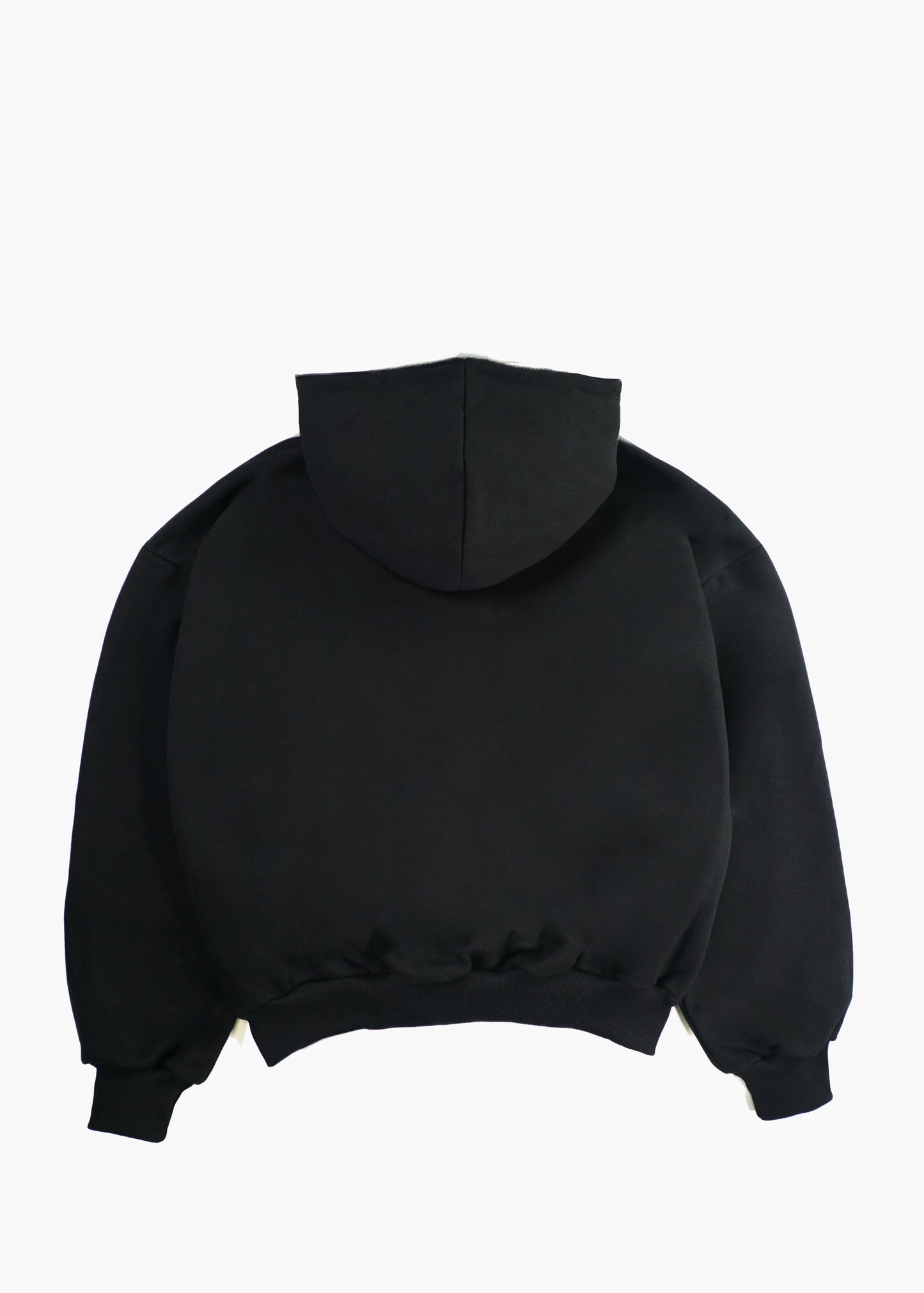BLACK HEAVY HOODIE