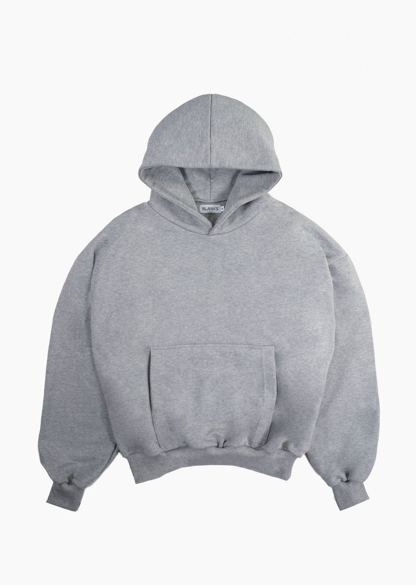 GREY HEAVY HOODIE