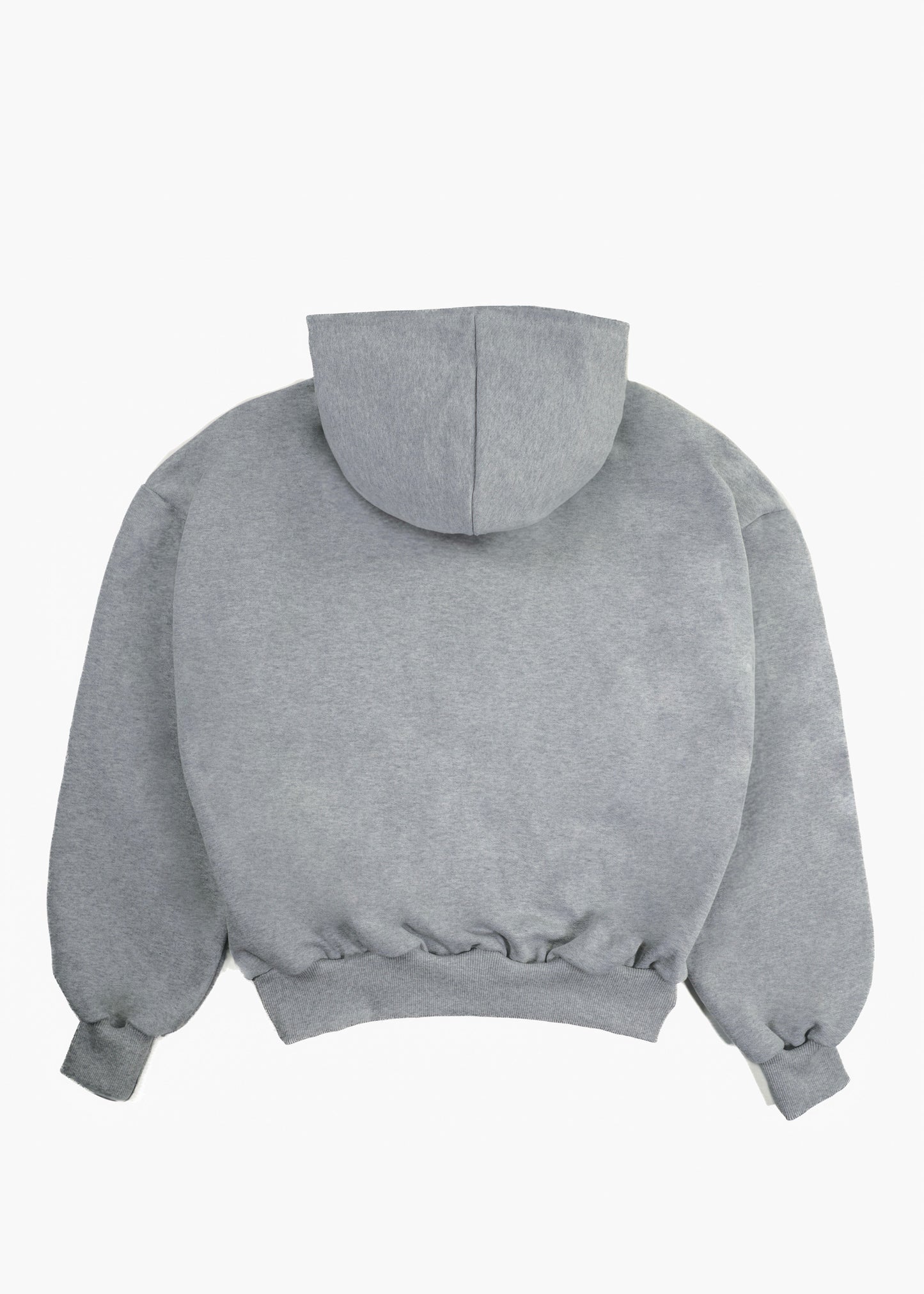 GREY HEAVY HOODIE