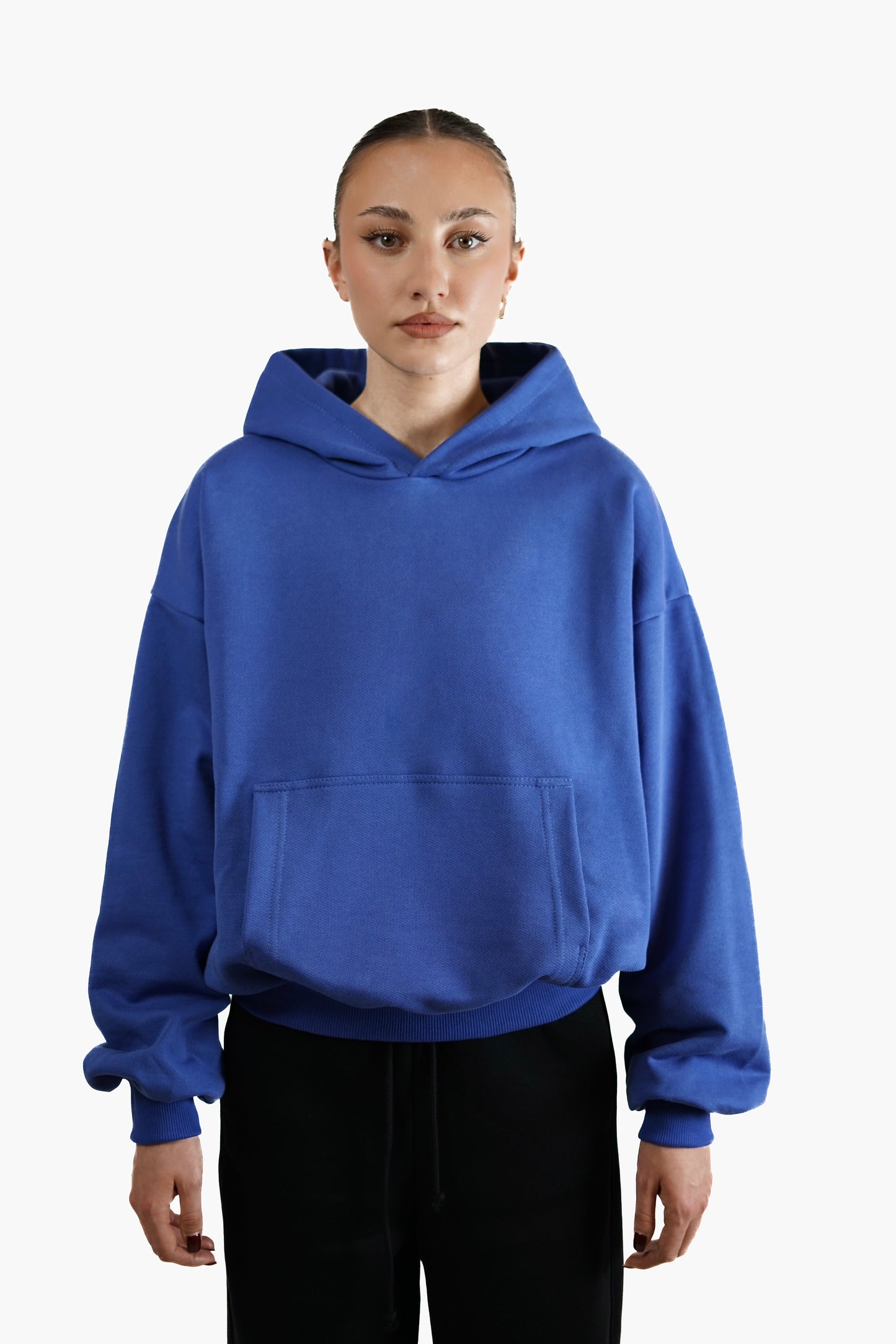 BLUE HEAVY HOODIE