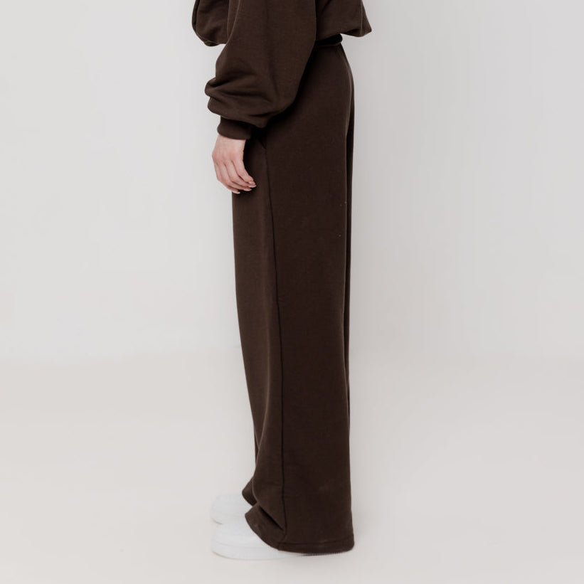 SWEATPANTS - CHOCOLATE BROWN