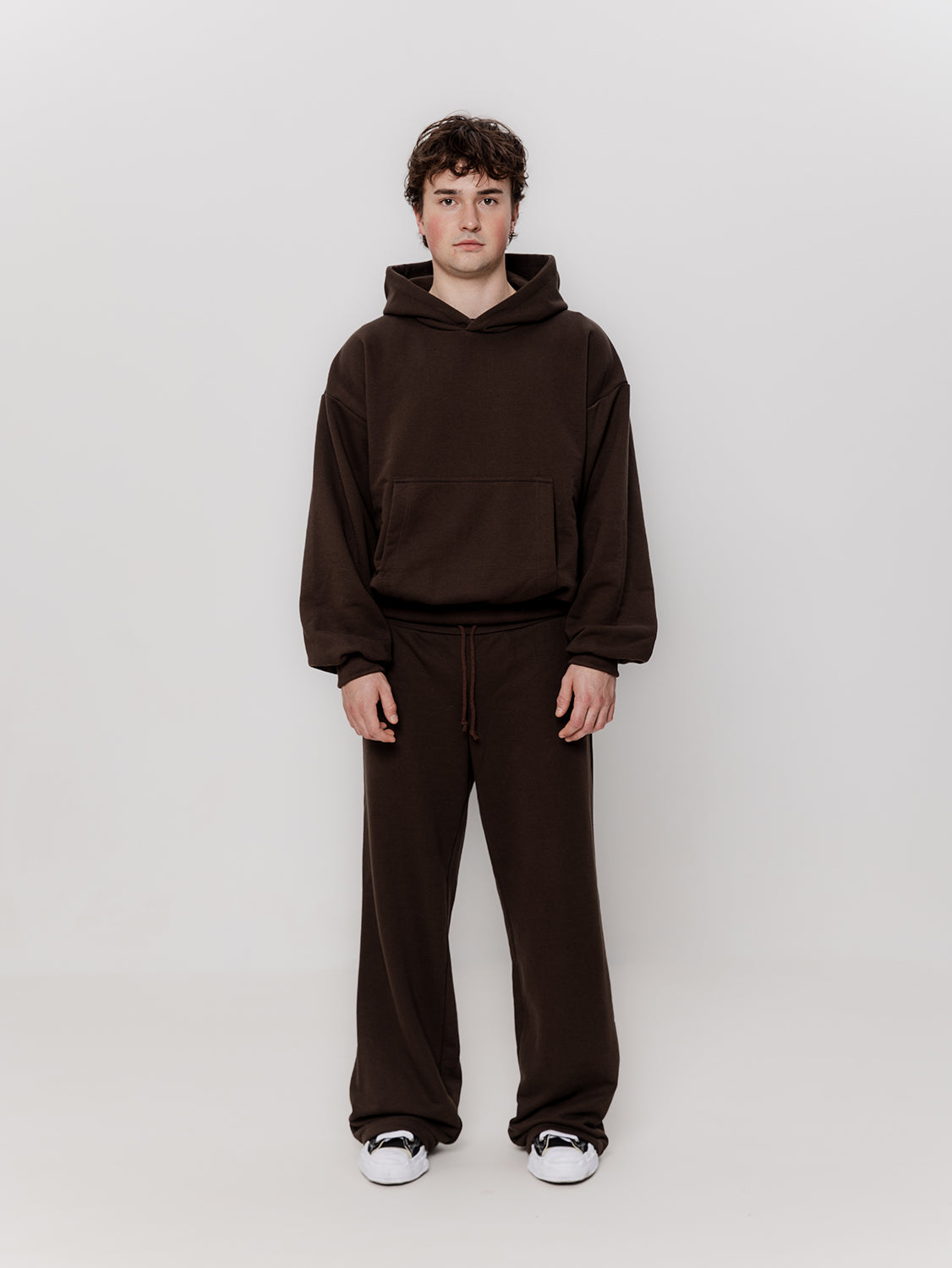 SWEATPANTS - CHOCOLATE BROWN