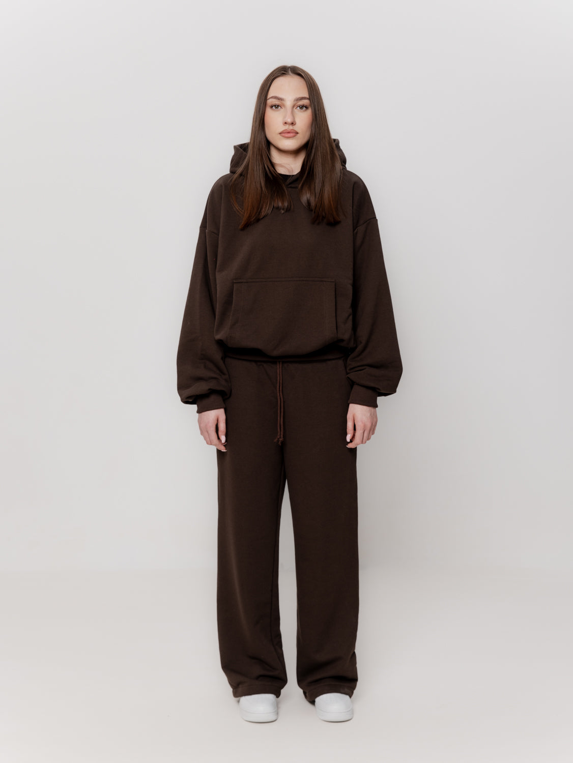 SWEATPANTS - CHOCOLATE BROWN